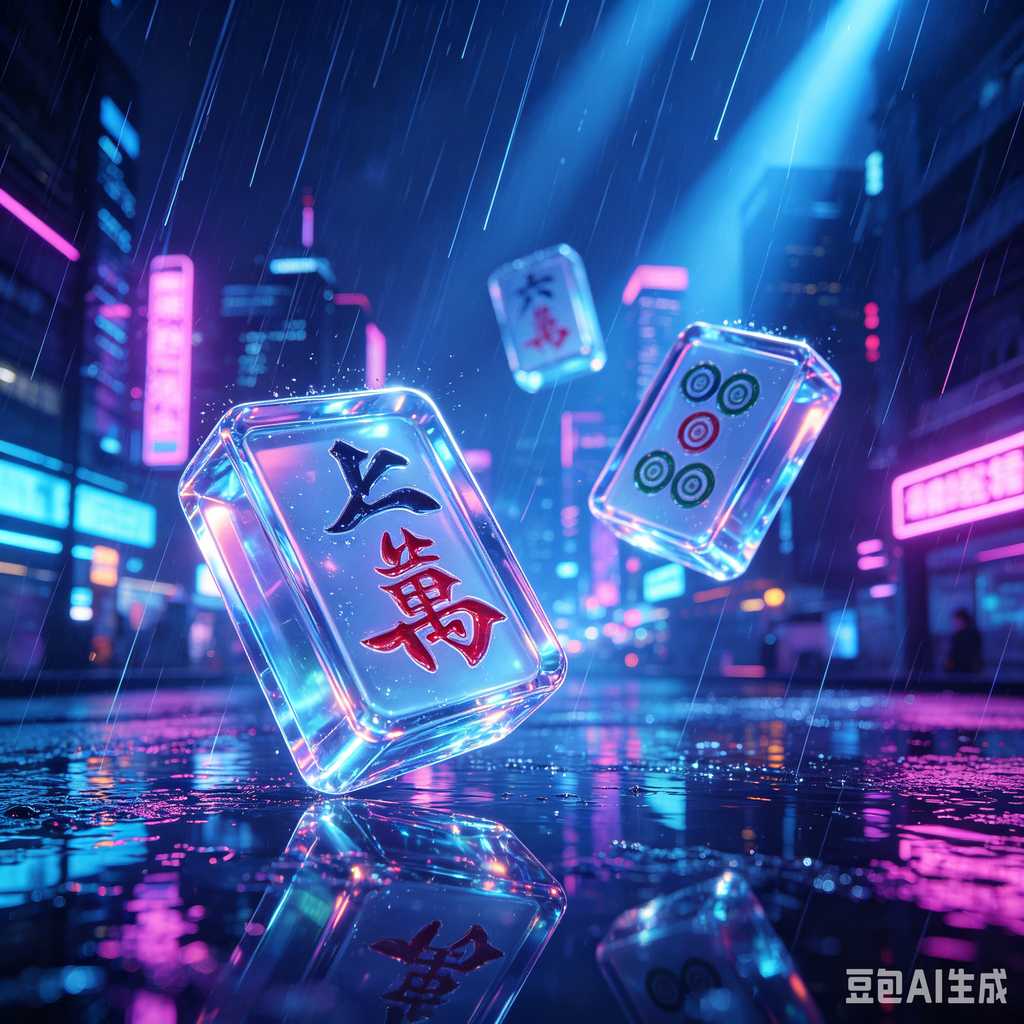 decorative text mahjong set