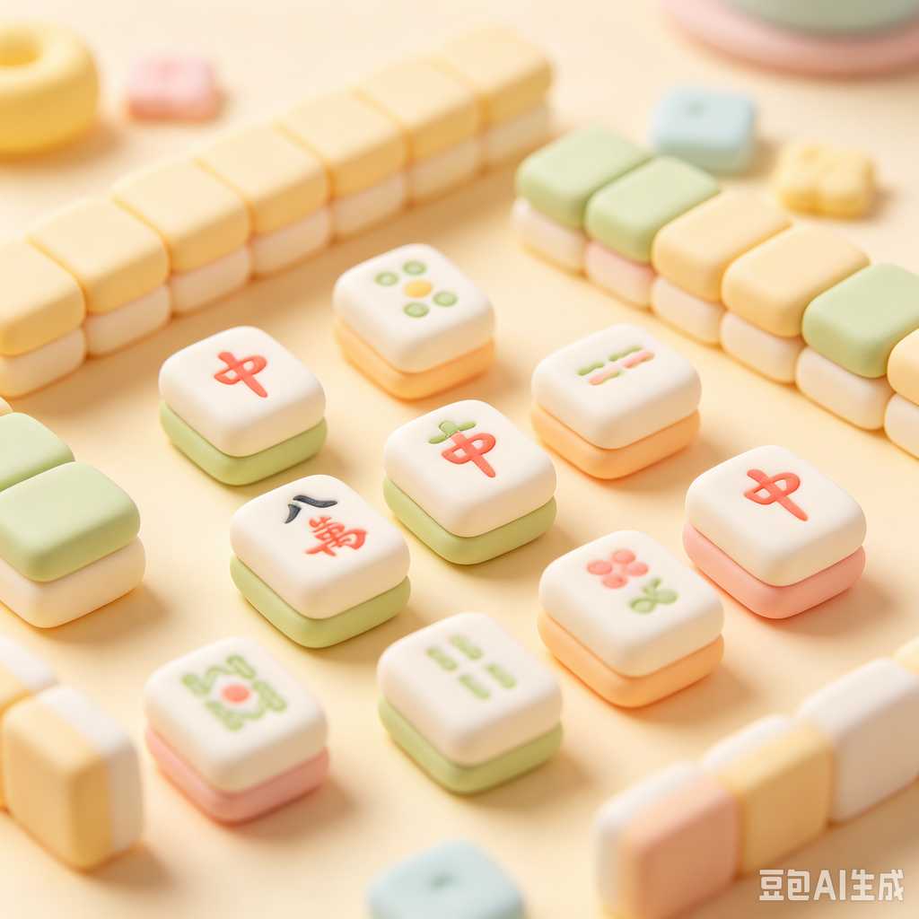 fashionable mahjong game set